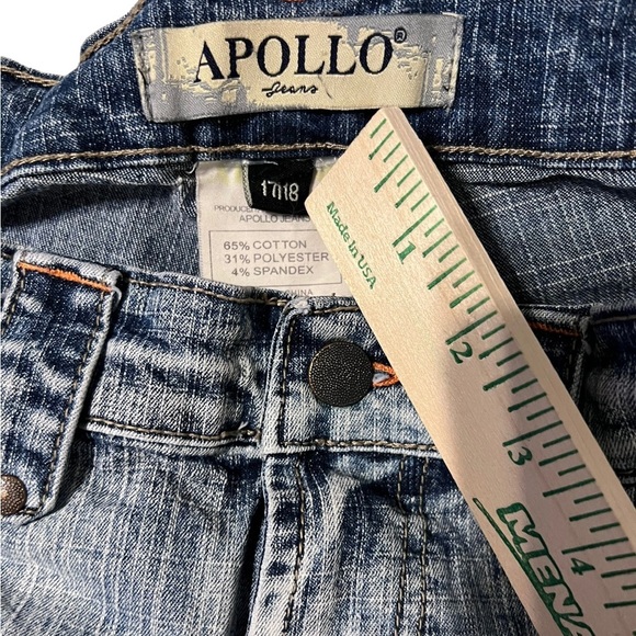 Apollo Jeans Denim Mid Length Skirt - Picture 7 of 9